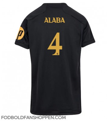 Real Madrid David Alaba #4 Tredjetrøje Dame 2023-24 Kortærmet